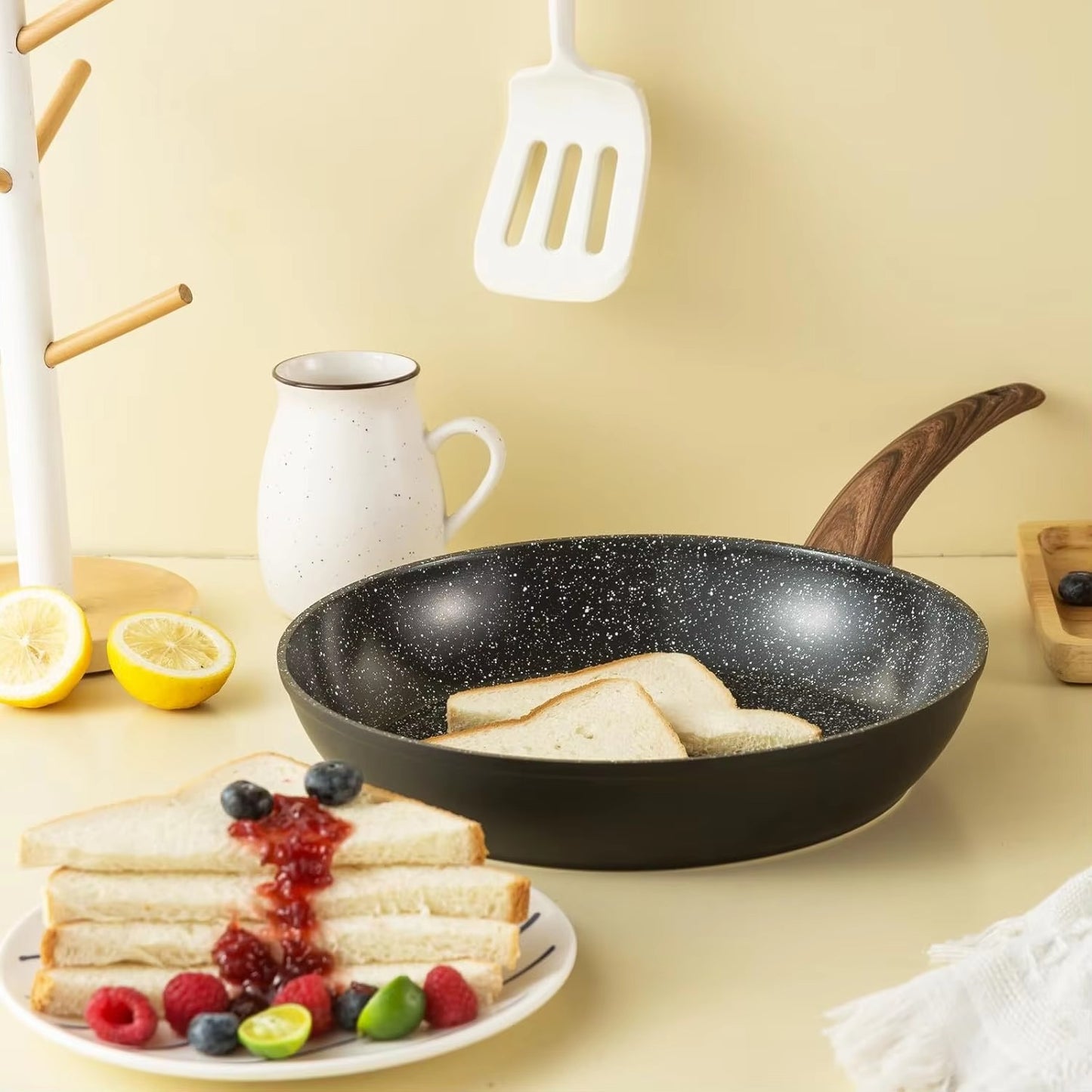 Advanced Forged Aluminum Cookware Sets with Marble Coating New Arrival Kitchen Pots and Pans