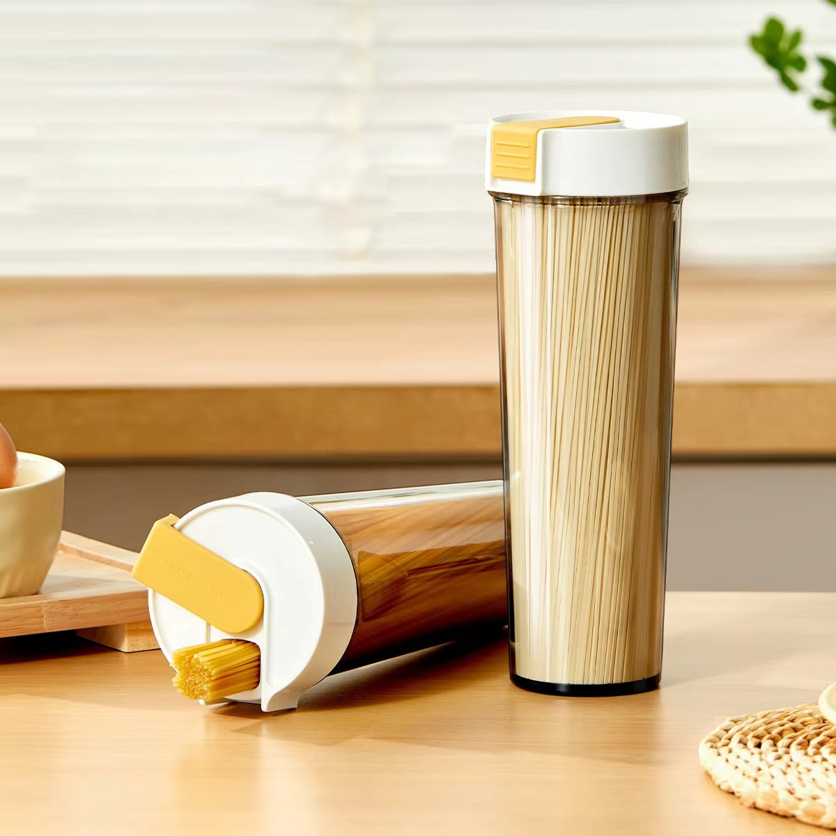 Noodle Box Miscellaneous Grains Noodle Hanging Tube Bucket Food Grade Sealed Container Kitchen Box for Storing Pasta
