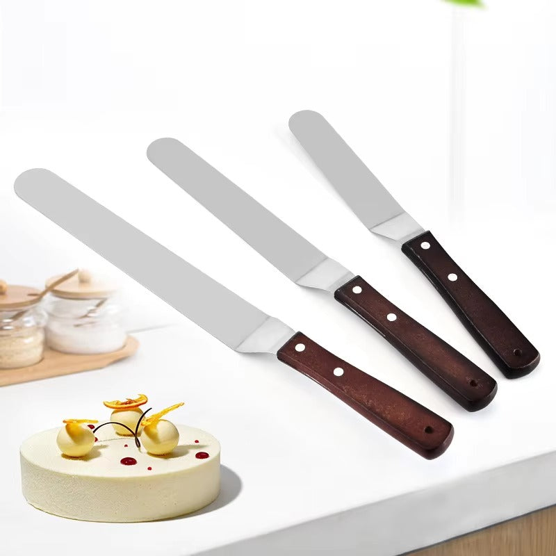 Natural Bamboo Wooden Cheese Cutter Vintage Wood Wooden Handle Cream Butter Knife Spreader