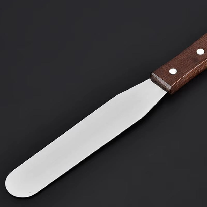 Natural Bamboo Wooden Cheese Cutter Vintage Wood Wooden Handle Cream Butter Knife Spreader