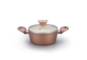 Gold Luxury Design Aluminum Induction Bottom Kitchen Hotel Cookware Set