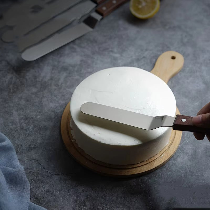 Natural Bamboo Wooden Cheese Cutter Vintage Wood Wooden Handle Cream Butter Knife Spreader