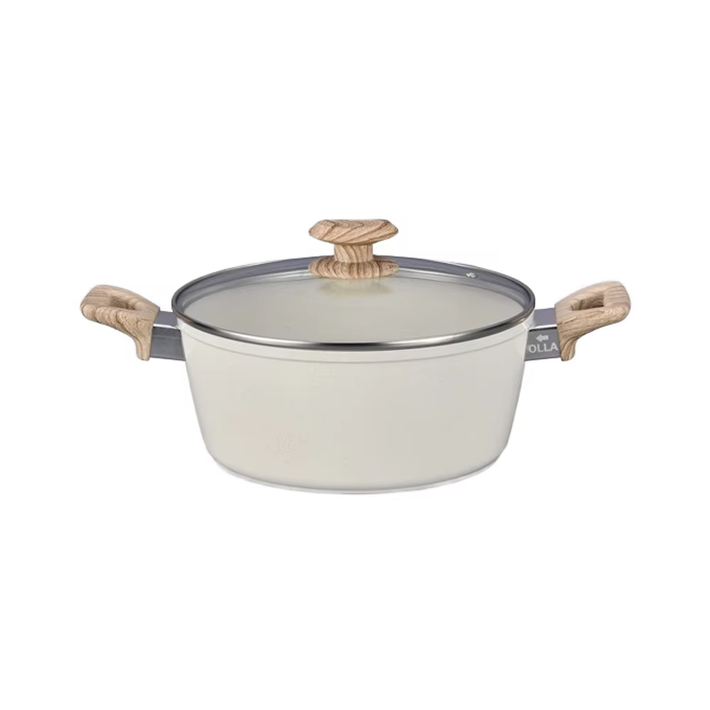 Manufacturer's New 11-Piece Aluminum Non-Stick Kitchen Cookware Sets for Induction Cooker Heat Resistant Glass Safety Cooking