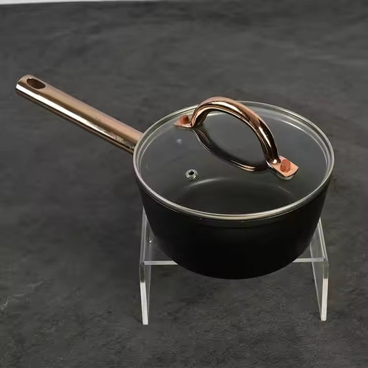 Indulge in Opulence: Ultra - Premium Aluminum Casserole Set with Induction - Ready Base and Effortless Nonstick Ceramic Finish
