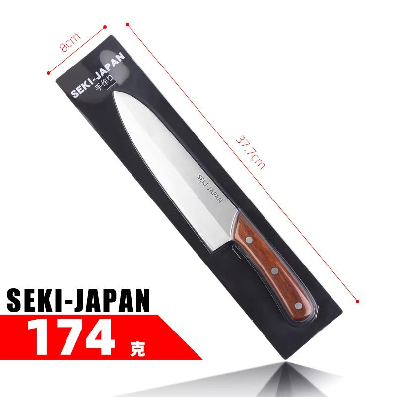 8 Inches Cheap Price Blanks Japanese Wood Stand Chopper Chopping Table Cutting Cleaver Stainless Steel Kitchen Chef Knife