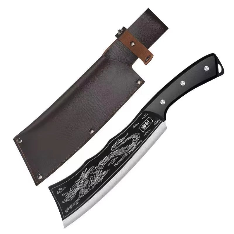 Forging Household Multi-purpose Slaying Knife Wood Sharp Hand Tool Kitchen Bone Chopping Thickening Wood Chopping Knife