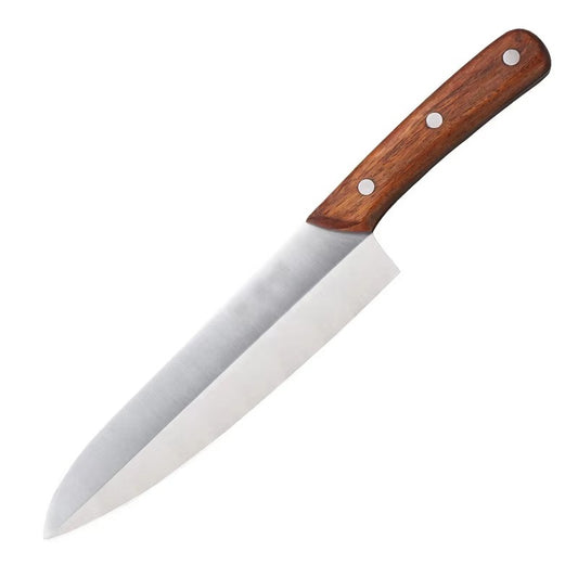 8 Inches Cheap Price Blanks Japanese Wood Stand Chopper Chopping Table Cutting Cleaver Stainless Steel Kitchen Chef Knife