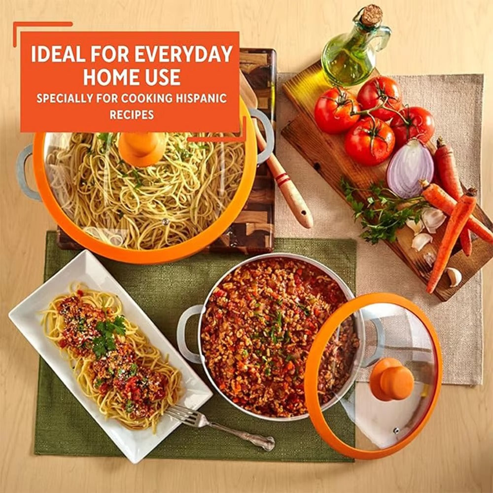 Large Capacity High Quality Aluminum Soup Pot with Stainless Steel Handle