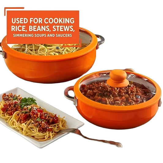 Large Capacity High Quality Aluminum Soup Pot with Stainless Steel Handle